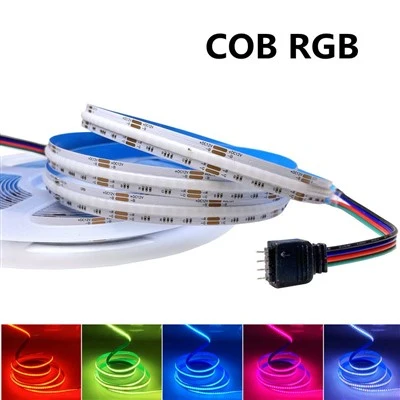 12v/24v RGB COB LED szalaglámpa